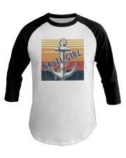 Bad buoy Nauti Girl Baseball Tee tile