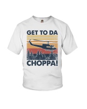 Get to da choppa Youth T-Shirt tile