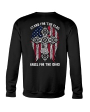 Stand For The Flag Kneel For The Cross Crewneck Sweatshirt tile