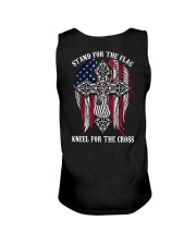 Stand For The Flag Kneel For The Cross Unisex Tank tile