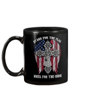Stand For The Flag Kneel For The Cross Mug tile