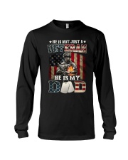 He is not just a veteran He is my Dad Long Sleeve Tee tile