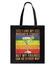 I Like My Margarita Straight Tote Bag tile