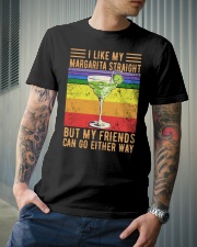 I Like My Margarita Straight Classic T-Shirt lifestyle-mens-crewneck-front-6