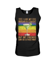 I Like My Margarita Straight Unisex Tank tile