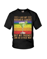 I Like My Margarita Straight Youth T-Shirt tile