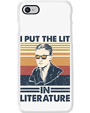I Put The Lit In Literature F Scott Fitzgerald Phone Case tile