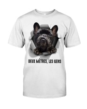 French Bulldog Six Feet People Premium Fit Mens Tee tile