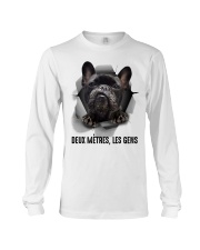 French Bulldog Six Feet People Long Sleeve Tee tile
