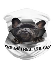 French Bulldog Six Feet People Neck Gaiter tile