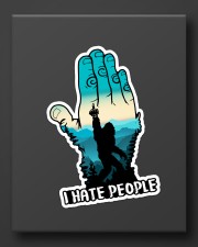 Bigfoot i hate people Sticker - Single (Vertical) aos-sticker-single-vertical-lifestyle-front-08