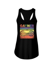 LGBTQ Pride Gaymer Ladies Flowy Tank tile