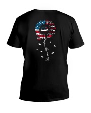 Books You're My Sunshine Us Flag V-Neck T-Shirt tile