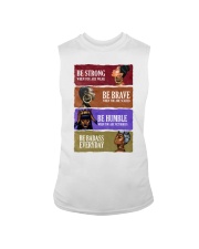 Black Girl Be Strong Be Brave Be Humble Be Badass Sleeveless Tee tile