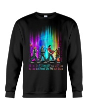 Into The Darkness We Go To Lose Our Minds Crewneck Sweatshirt tile