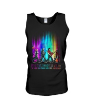 Into The Darkness We Go To Lose Our Minds Unisex Tank tile