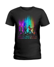 Into The Darkness We Go To Lose Our Minds Ladies T-Shirt tile