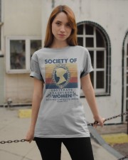 Society for Obstinate Headstrong Women Classic T-Shirt apparel-classic-tshirt-lifestyle-19