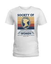 Society for Obstinate Headstrong Women Ladies T-Shirt tile