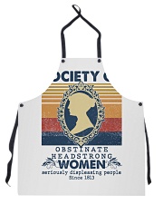 Society for Obstinate Headstrong Women Apron tile