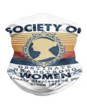 Society for Obstinate Headstrong Women Neck Gaiter tile