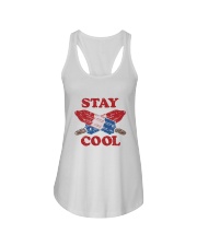 Stay Cool Ladies Flowy Tank tile