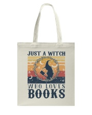Just a witch who loves books Tote Bag tile