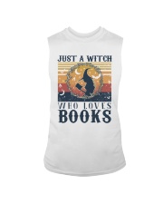 Just a witch who loves books Sleeveless Tee tile