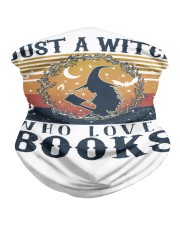 Just a witch who loves books Neck Gaiter tile