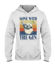 Gone with the gin Hooded Sweatshirt front