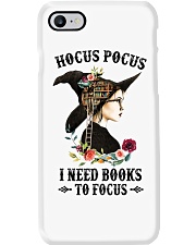 Hocus pocus I need books to focus Phone Case tile