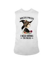 Hocus pocus I need books to focus Sleeveless Tee tile