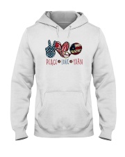 Peace Love Yarn Hooded Sweatshirt tile