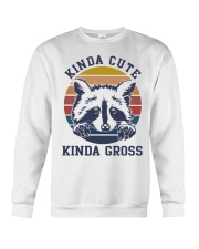 Raccoon Kinda Cute Kinda Gross Crewneck Sweatshirt tile