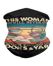 This Woman Will Never Own Enough Books and Yarn Neck Gaiter tile