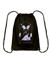 UFO Alien Girl Drawstring Bag tile