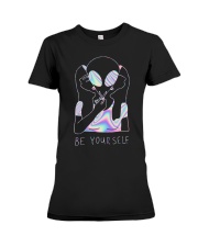 UFO Alien Girl Premium Fit Ladies Tee tile