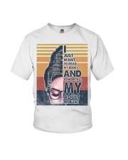 I just want to read my book Youth T-Shirt tile