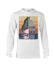 I just want to read my book Long Sleeve Tee tile