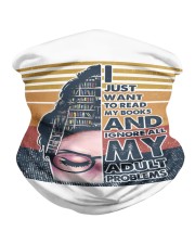 I just want to read my book Neck Gaiter tile