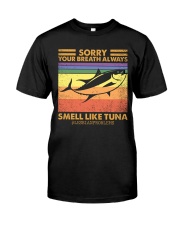 LGBTQ Pride Sorry Your breath Premium Fit Mens Tee tile