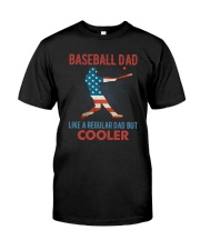 Baseball Dad Cooler Classic T-Shirt front