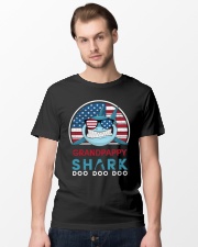 Vintage Grandpappy shark doo Classic T-Shirt lifestyle-mens-crewneck-front-15