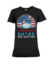 Vintage Grandpappy shark doo Premium Fit Ladies Tee tile