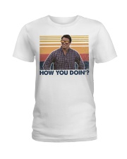 How you doin Retro Ladies T-Shirt tile