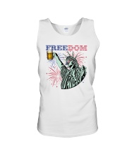 Statue of Liberty Freedom Unisex Tank tile