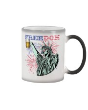 Statue of Liberty Freedom Color Changing Mug tile