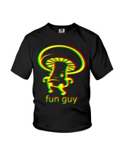 Mushroom Fun Guy Youth T-Shirt tile