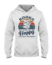 Books Make Me Happy Hooded Sweatshirt tile