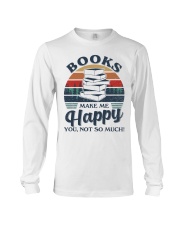 Books Make Me Happy Long Sleeve Tee tile
